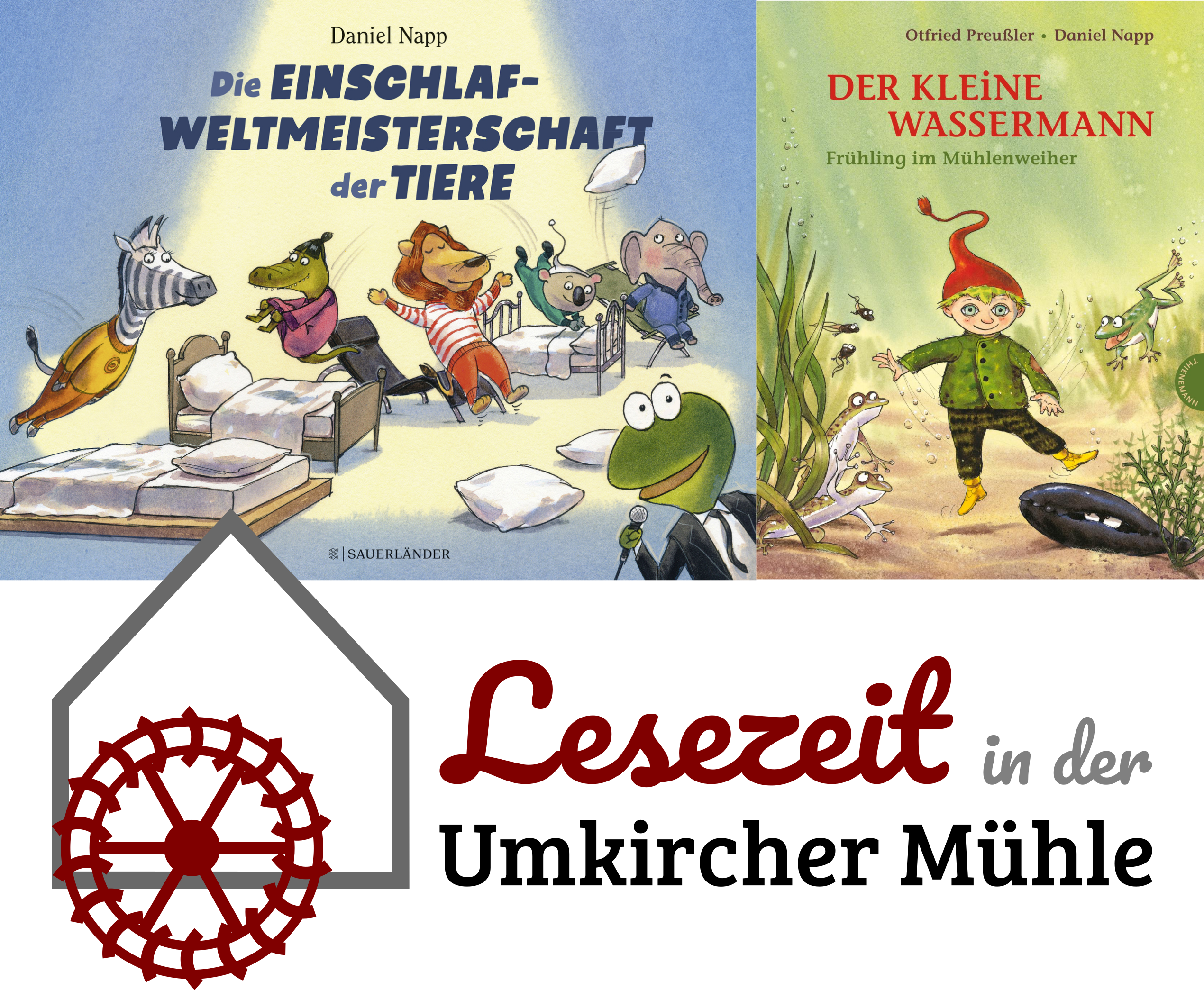 Wir feiern ein Jahr Bilderbuchkino in der Umkircher Mühle